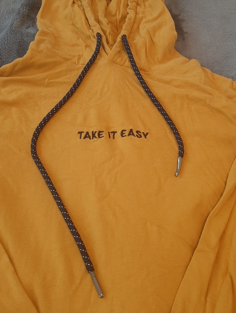 Ricky Singh Denim & Flower "Take It Easy" Hoodie (S)